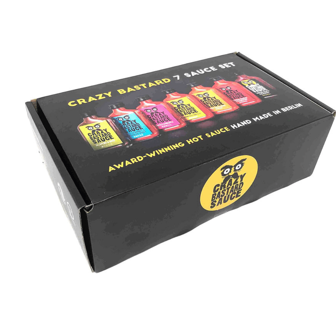 All Classic Flavours | 7 Bottle Chilli Sauce Gift Box Set