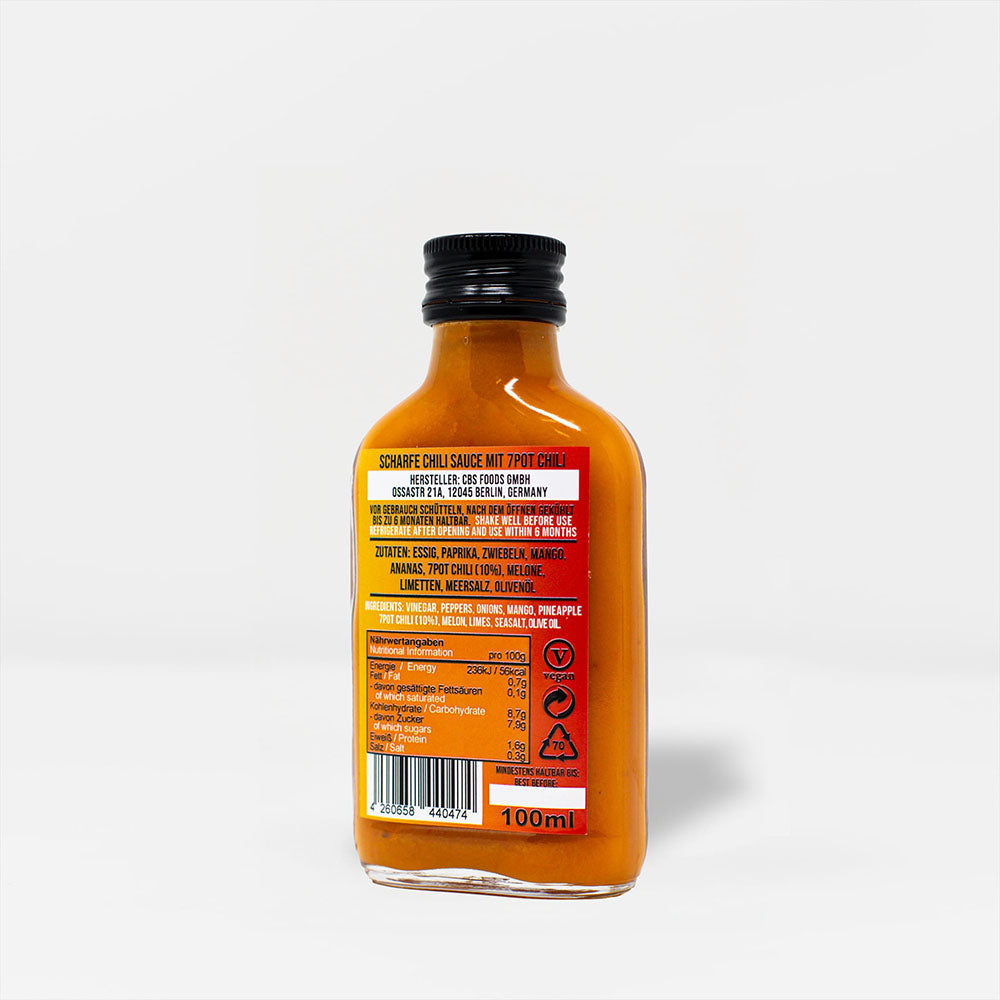 fruity and sweet hot chilli sauce tropical ranch-style dip
