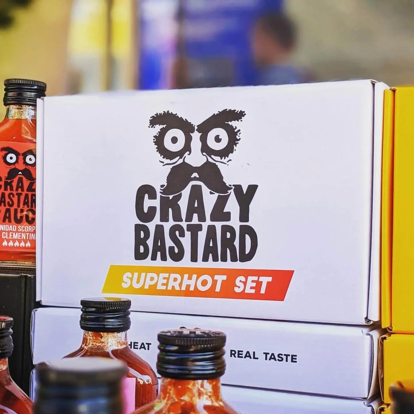 Fermented Super Hot Carolina Reaper Naga Scorpion Chilli Sauce box Set