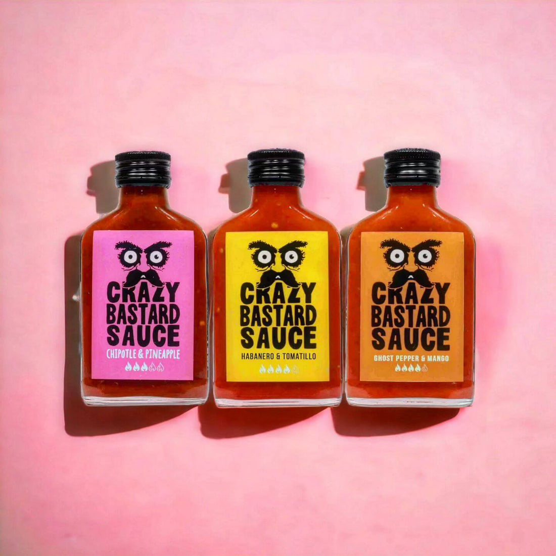 Three Chilli Sauce Bottles hot Sauce Guide