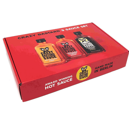 Hottest | 3 Bottle Chilli Sauce Box Gift Set