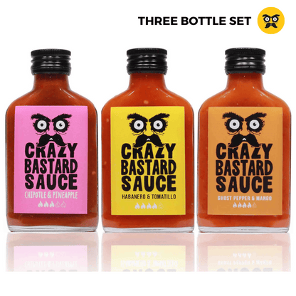 Our Best Selling Hot Sauces In a Gift Pack 100ml Chilli sauce Bottles