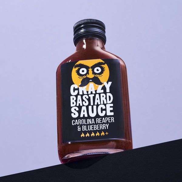 Carolina Reaper & Blueberry Chilli Sauce  Crazy Bastard Sauce