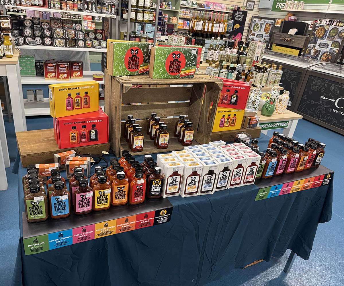 crazy Bastard sauce retailer Wholesale