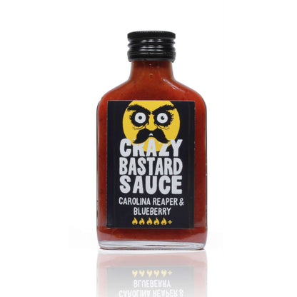 Carolina Reaper & Blueberry Chilli Sauce Hot Sauce Bottle